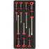 Servante d'atelier 4 tiroirs et 125 outils Z-COMP125AU AmPro