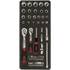 Servante d'atelier 4 tiroirs et 125 outils Z-COMP125AU AmPro