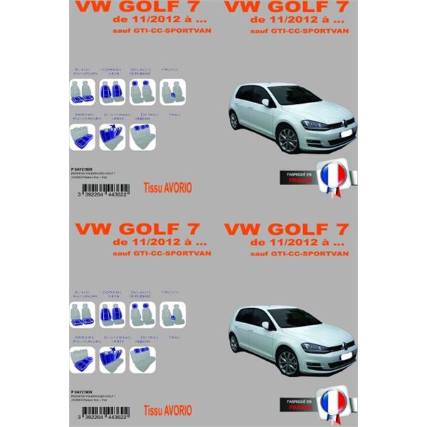 Bâche Voiture Exterieur pour VW Golf 7 Housse de Voiture  imperméable,Coupe-Vent et Anti-poussière,Protection UV,Durable,Respirante :  : Auto et Moto