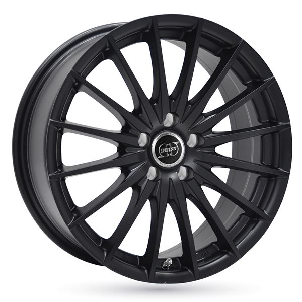 Jante aluminium Infiny 16 pouces Noir Satin