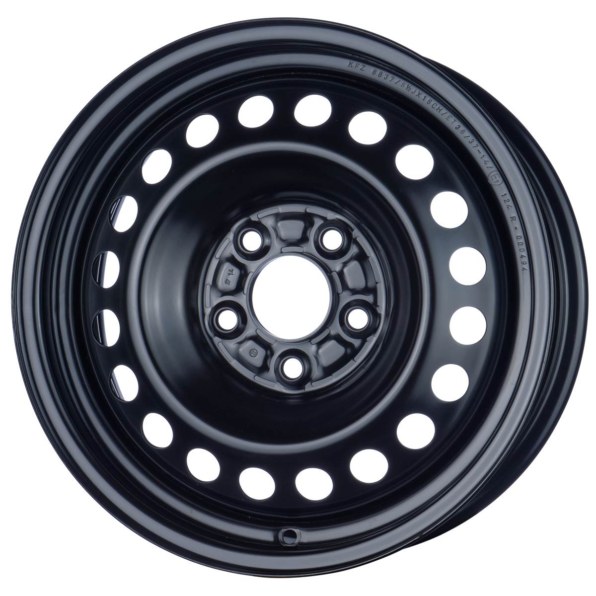 Jante Tole Magnetto Wheels 16 Pouces Noir