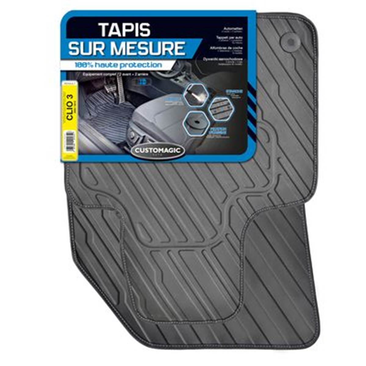 Tapis (4 pièces) Sur Mesure Pour 108/c1/aygo Dep 2014