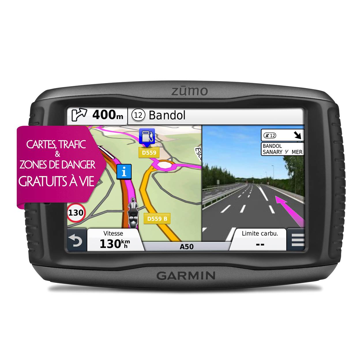 Gps Moto Garmin Zumo 590lm