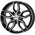 Jante PLATIN Pl72 Noir Brillant Poli 8,5x19 5x120ET35