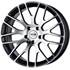 Jante PLATIN Pl70 Noir Brillant Poli 7x17 5x100ET43