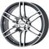 Jante alu PLATIN 17 pouces Pl65 Gun Poli
