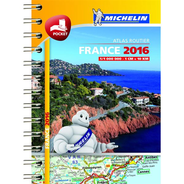 Mini atlas de France 2016 Michelin