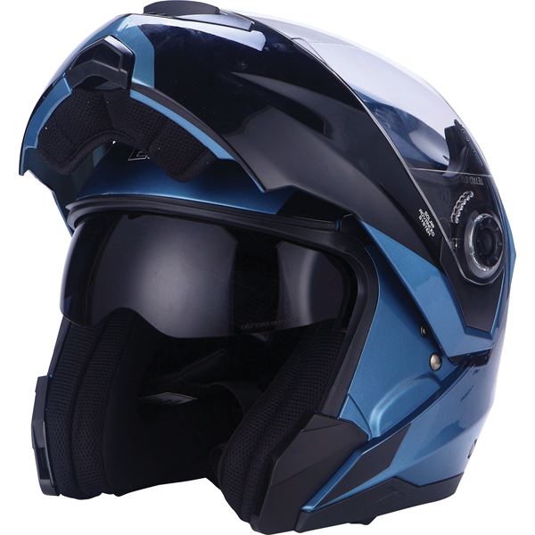 Moto S77 Navy bleu foncé, casque moto police, casque scooter homme et femme  casque XL