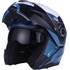 Casque moto modulable noir/ bleu Taille S Eole