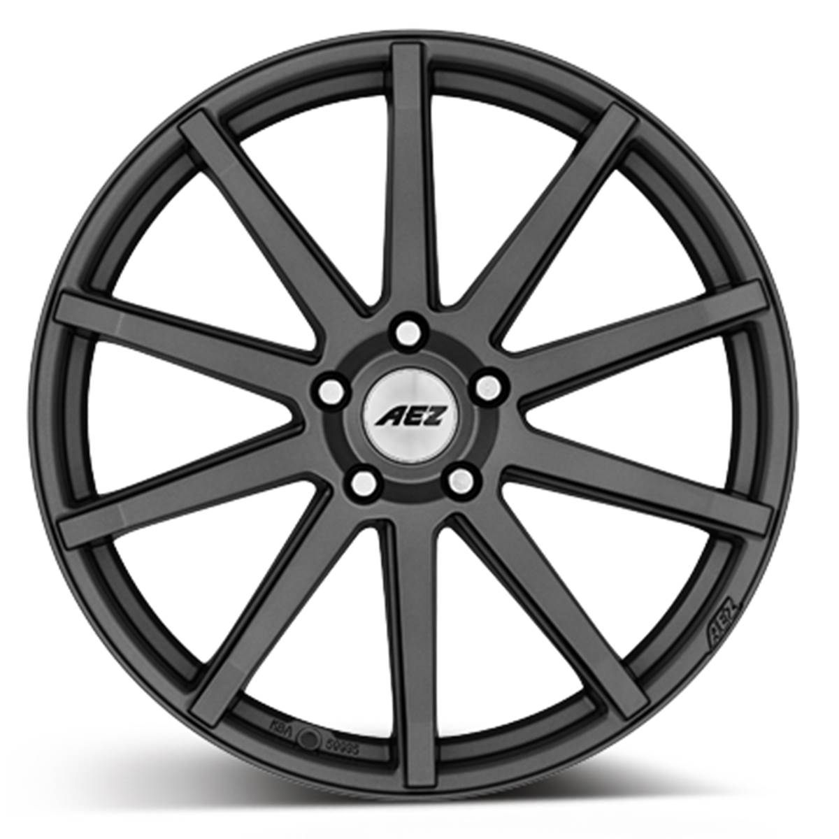 Jante Aez Straight Graphite Mat 9,5x20 5x120et16