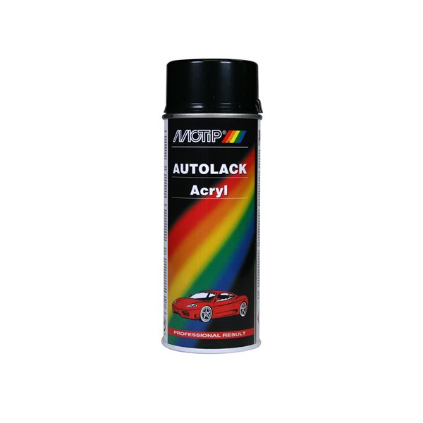 Aérosol élastomère pelable Sprayplast peinture, noir brillant MOTIP 400 ml  - Feu Vert