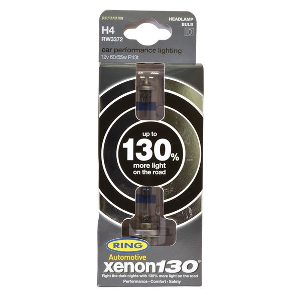 Ampoules H4 XENON +130%