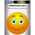 Sticker voiture EMOCARS colors version 6 jaune