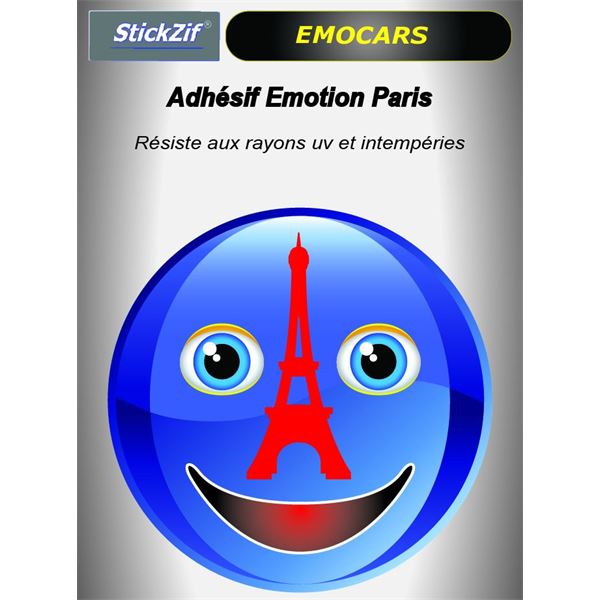 Sticker voiture EMOCARS Paris