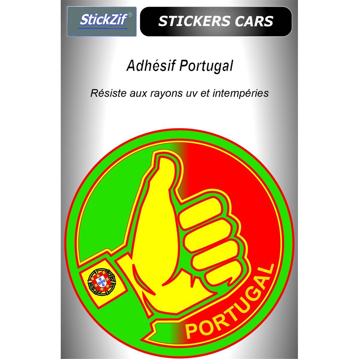 Sticker Voiture Portugal