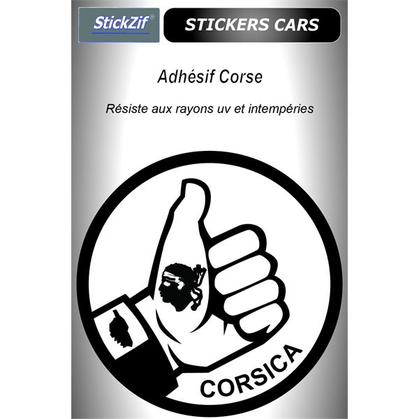 Sticker voiture Corse