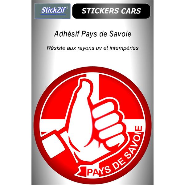 Sticker voiture Pays de Savoie