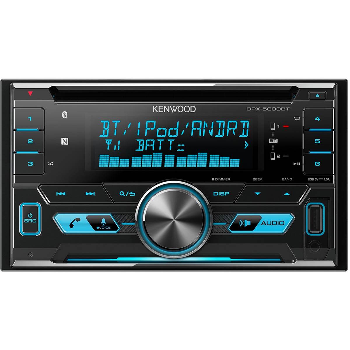 Autoradio Bluetooth Kenwood Dpx-5000bt