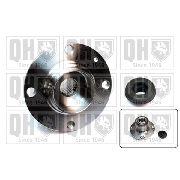 1 kit de roulement de roue avant Quinton Hazell QWB1364