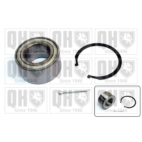 1 kit de roulement de roue avant Quinton Hazell QWB1455