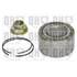 1 kit de roulement de roue avant/arrière Quinton Hazell QWB661