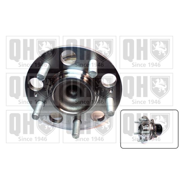 1 kit de roulement de roue arrière Quinton Hazell QWB1457
