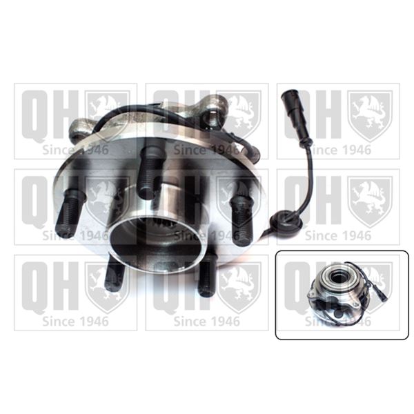 1 kit de roulement de roue avant Quinton Hazell QWB1492