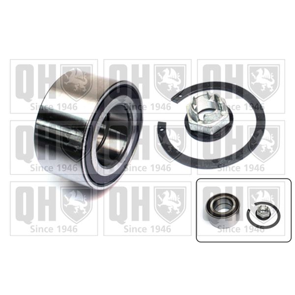 1 kit de roulement de roue avant Quinton Hazell QWB1462