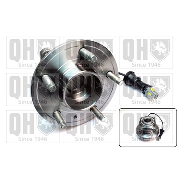 1 kit de roulement de roue arrière Quinton Hazell QWB1469