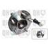 1 kit de roulement de roue arrière Quinton Hazell QWB1469