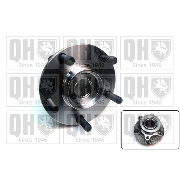 1 kit de roulement de roue avant Quinton Hazell QWB1524