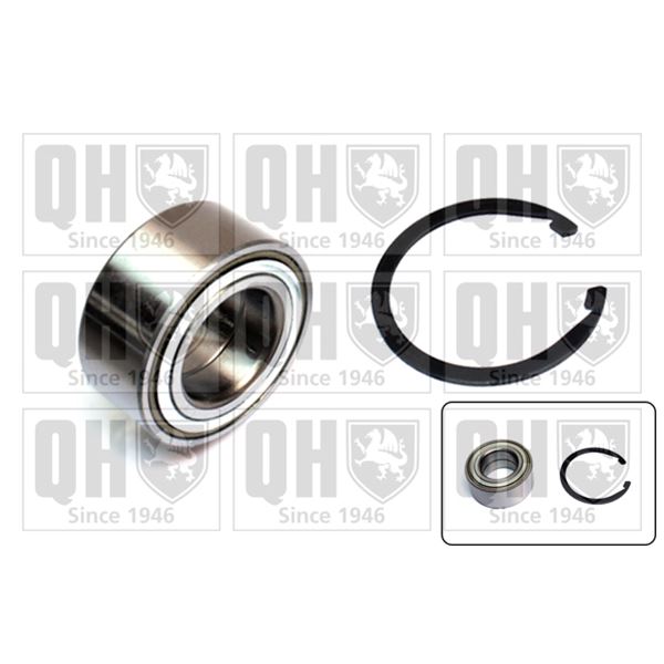 1 kit de roulement de roue avant Quinton Hazell QWB1408