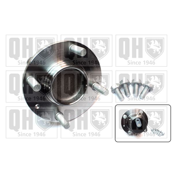 1 kit de roulement de roue arrière Quinton Hazell QWB1521