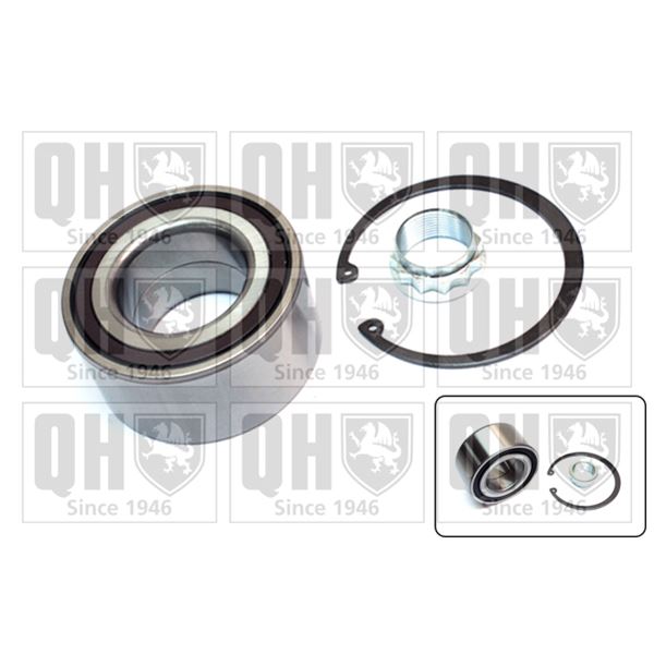 1 kit de roulement de roue arrière Quinton Hazell QWB1495