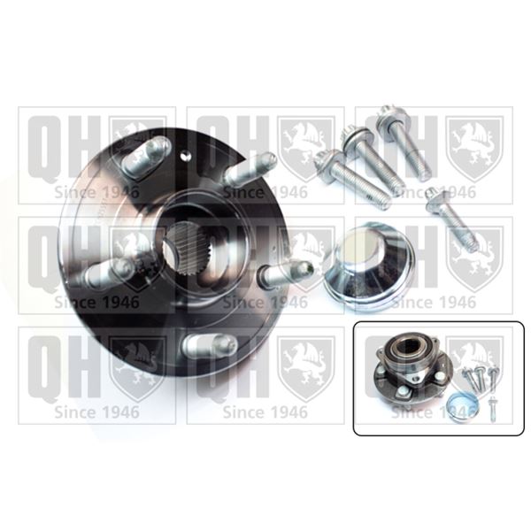 1 kit de roulement de roue avant/arrière Quinton Hazell QWB1382