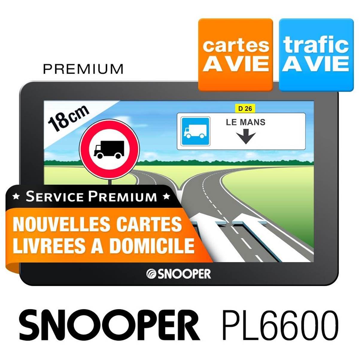 Gps Poids Lourd Snooper Pl6600