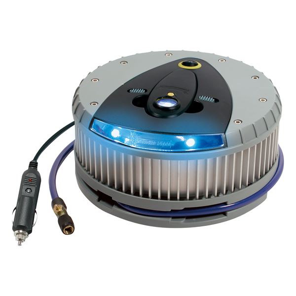 Compresseur à air 12V avec manomètre digital détachable