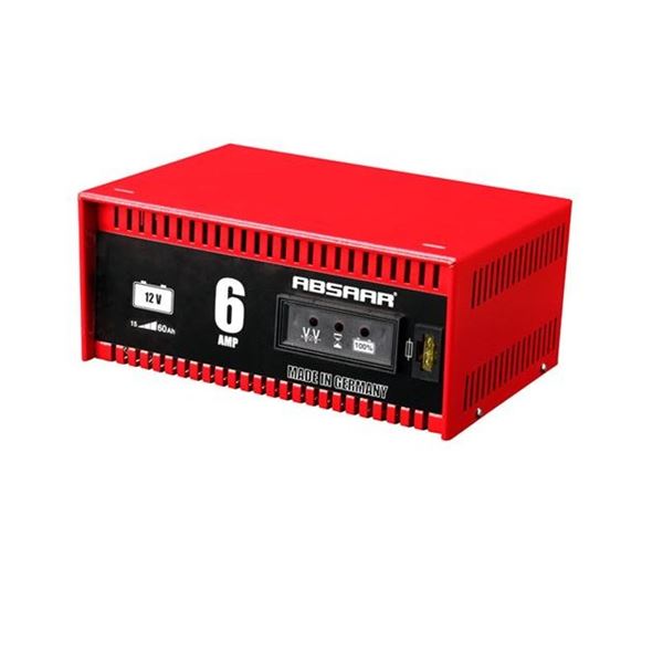 Chargeur de batterie 6 Amp Absaar