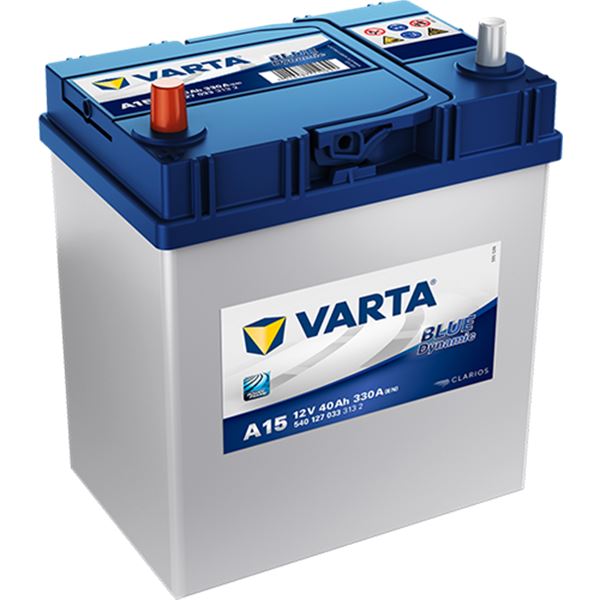 Batterie voiture Varta A15 - 40Ah / 330A - 12V