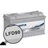 Batterie caravaning et nautisme Varta Professional LFD90