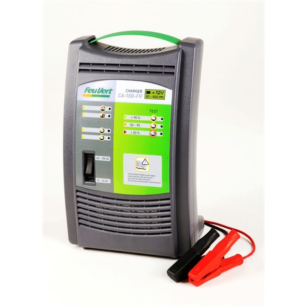 Chargeur de batterie intelligent FEU VERT PREMIUM 12/24 VOLTS 15 AMPERES -  Feu Vert