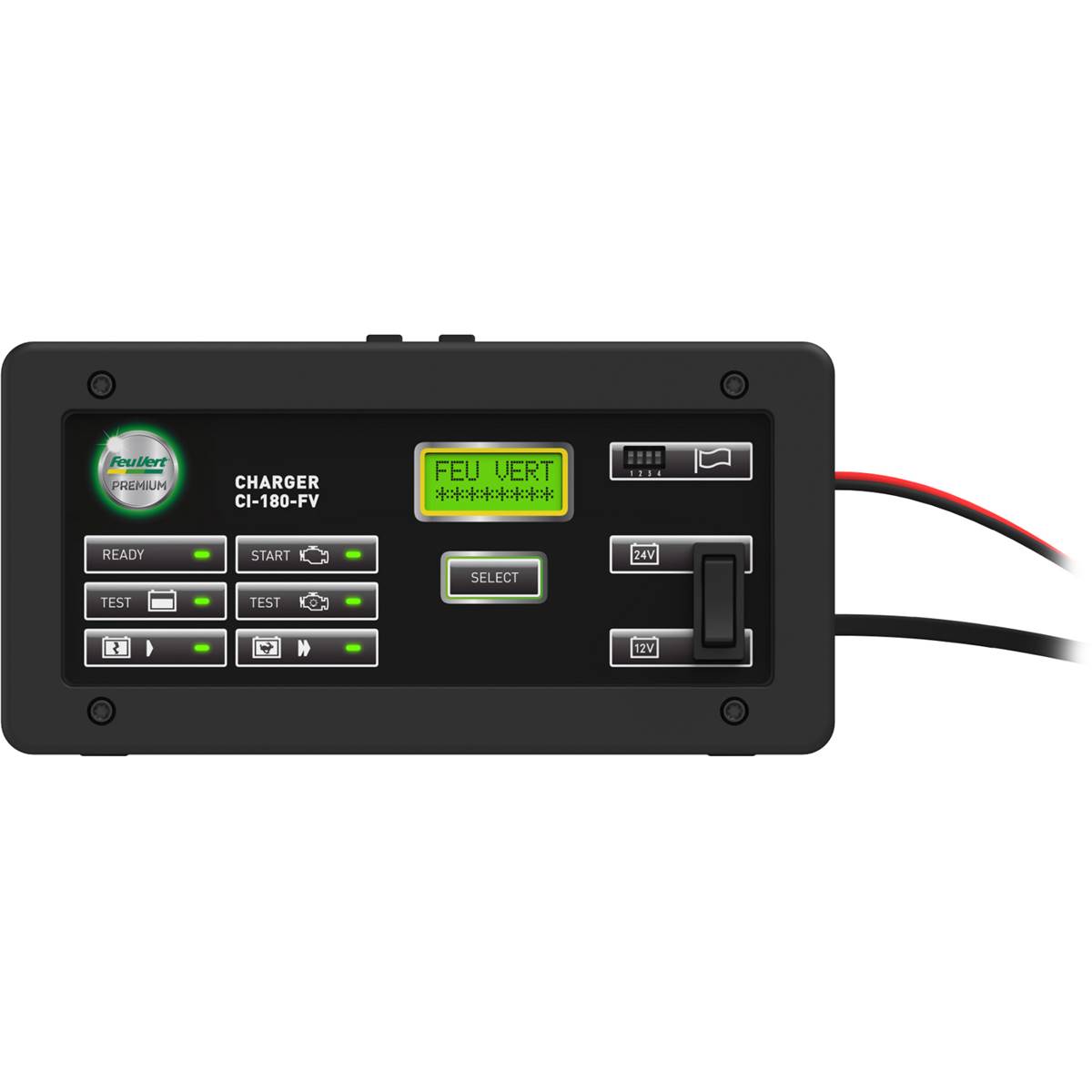 Chargeur De Batteries Intelligent Feu Vert Premium Ci-180