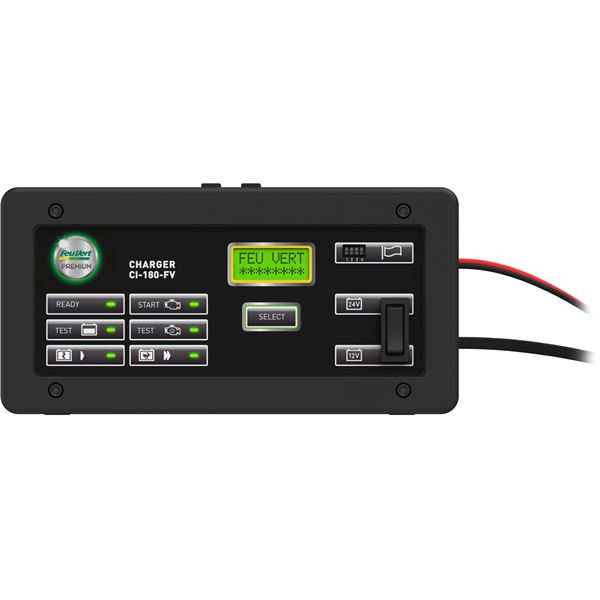 Chargeur de batterie automatique 6/12V - 6A FEU VERT - Feu Vert