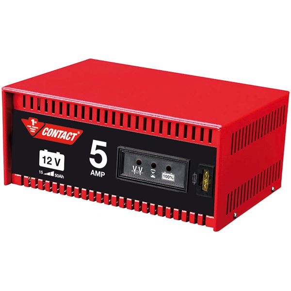 Chargeur de batterie 5 ampères Contact