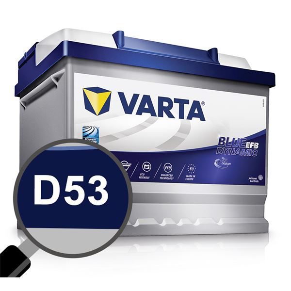 Batterie voiture Varta G8 - 95Ah / 830A - 12V - Feu Vert