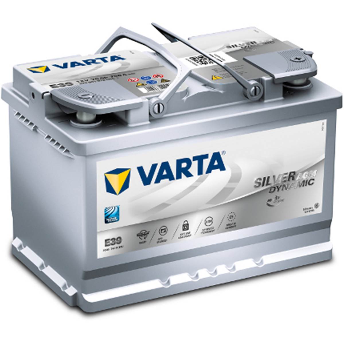 Batterie Voiture Varta Start&stop Agm E39 - 70ah / 760a - 12v