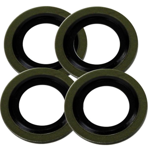 4 Joints de vidange BS 16 mm Feu Vert N°96