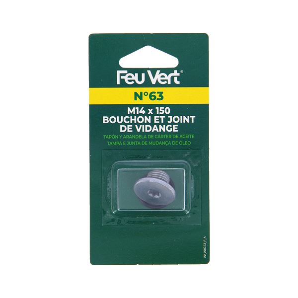 Bouchon de vidange Feu Vert N°63 pour OPEL