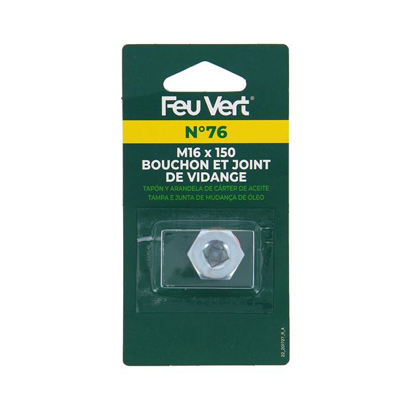 Bouchon de vidange Feu Vert N°76 pour PSA/REN