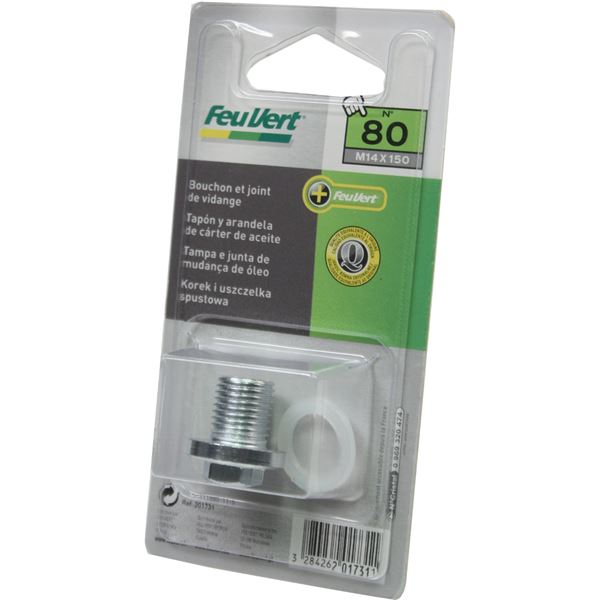 Bouchon de vidange Feu Vert N°80 pour FORD